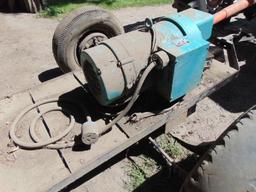 Onan Generator on Trailer PTO Model 25.0 UT3 25 KW