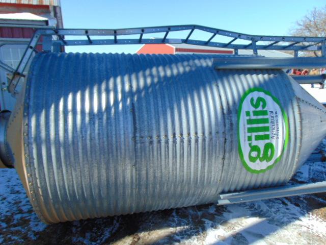 GILLIS 5 TON BULK BIN - Cone has rust & holes