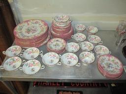 Minton England  Orient Floral Pattern China Set & More - 59 Pcs-> Will not be Shipped! <- con 515