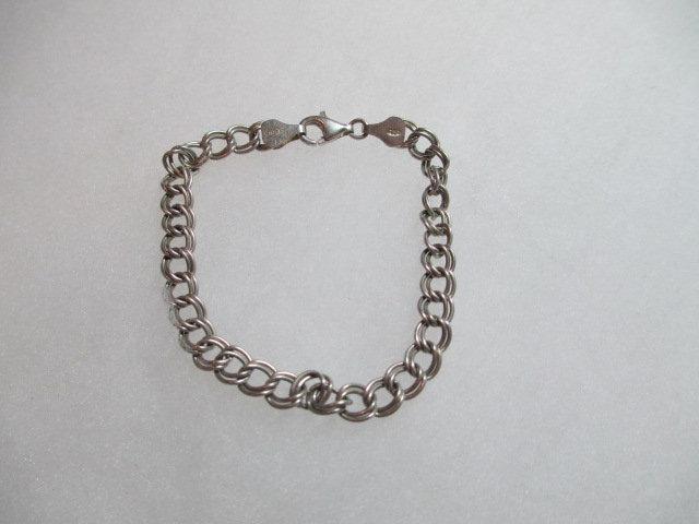 7 inch Sterling Bracelet con 6