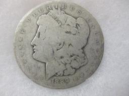1889-O Morgan Dollar con 200