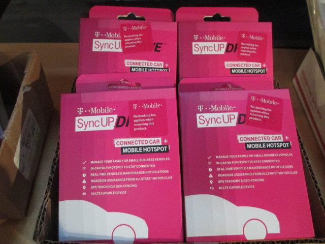 4 New TMobile Sync Updrive devices - wifi hotspot - con 32