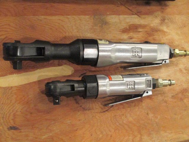 2 Ingersoll-Rand  Air Ratchet Wrenches - #1033, 107 - con 181