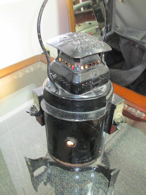 Adlake Non-sweating lamp switchable red green - Chicago Railroad Lantern - con 624