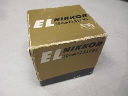 El-Nikkor 50mm Lens - con 943