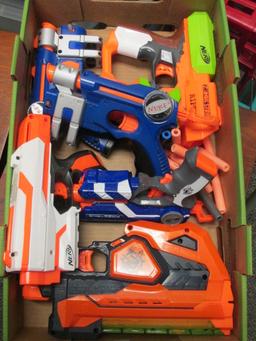 Misc Nerf Guns and ammo con 757