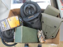 2 Camel Back Military Shovel, Busnell Binos and More - con 317