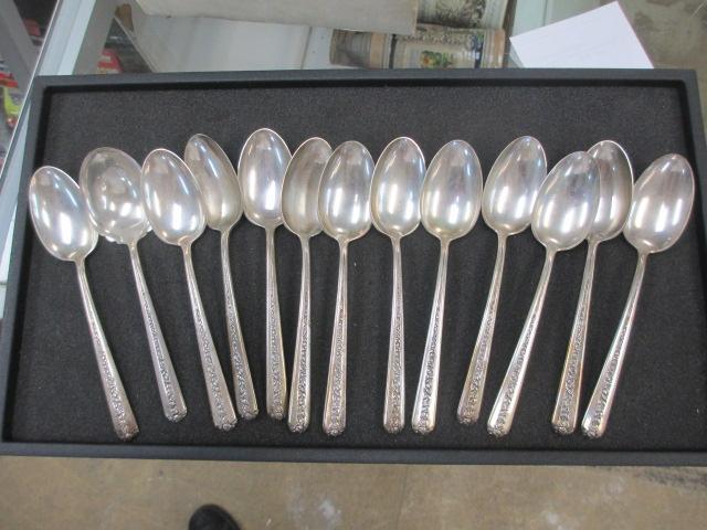Towle Sterling Silver Spoons - 13 Total - 12 Oz - con 9