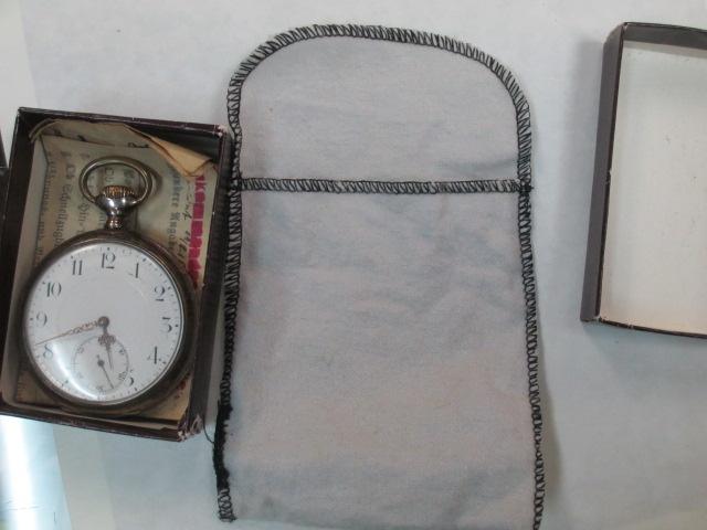 Working 15 Jewel - 800 German Silver Case - 1896 Pocket Watch - con 641