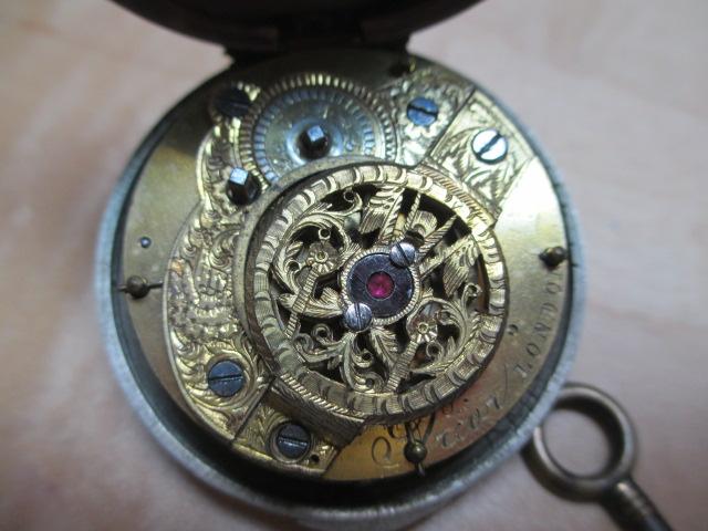 Mid 1800's Prior Key Wind - Pocket Watch - As-Is - Not Working - con 414