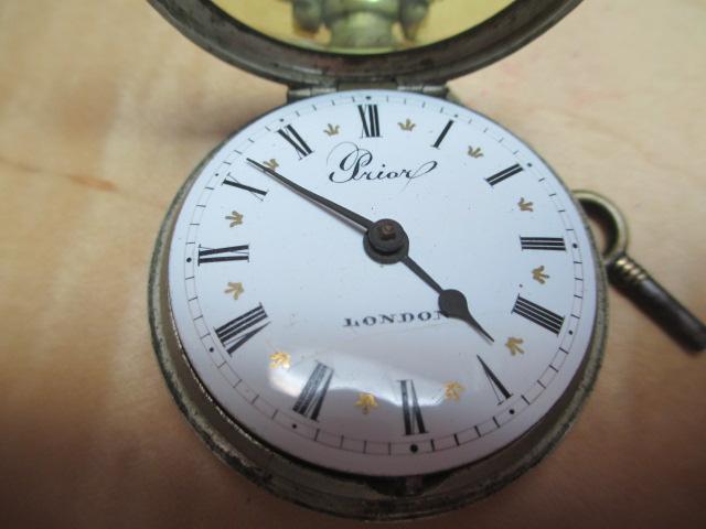 Mid 1800's Prior Key Wind - Pocket Watch - As-Is - Not Working - con 414