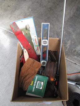 Lot of Misc tools and more including hedge trimmer