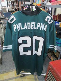 XL Philadelphia Eagles #20 Jersey - K Jackson Series - ccon 757