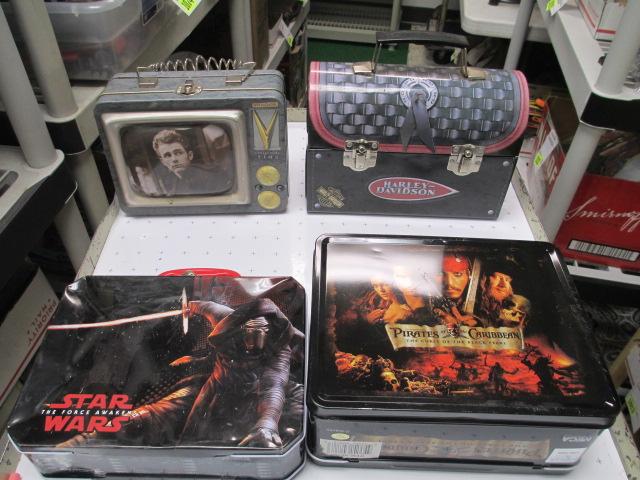 Four Lunch Boxes - Will not be shipped - con 555