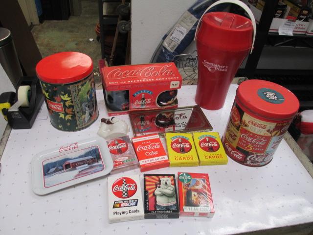 Coca Cola Tins -Playing Cards and More - con 337