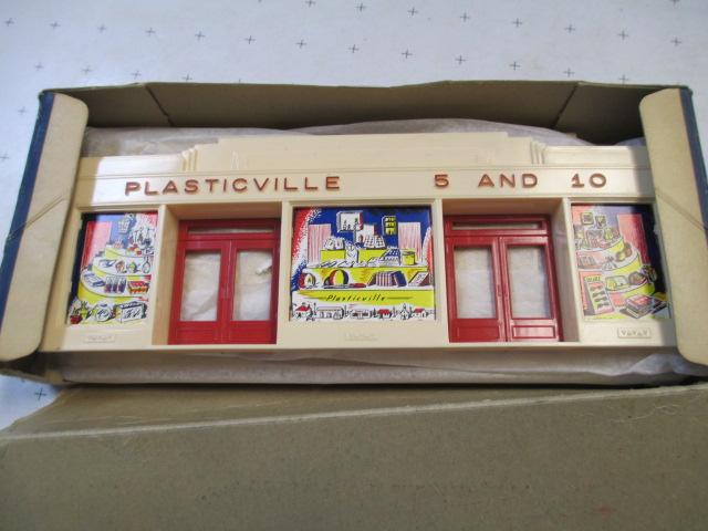 Plasticville USA Model OS-5 Chain Store In Original Box - con 386