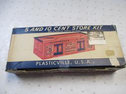 Plasticville USA Model OS-5 Chain Store In Original Box - con 386