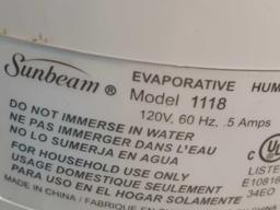 Sun Beam Humidifier - Will not be shipped - con 339
