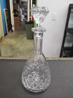 Signed Lead Crystal Decanter by "Rogaska" - Will NOT be Shipped - con 394