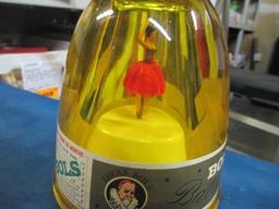 Bols Ballering Gold Creme De Menthe Original Box - Dancing Music Bottle - will not ship - con 32p -