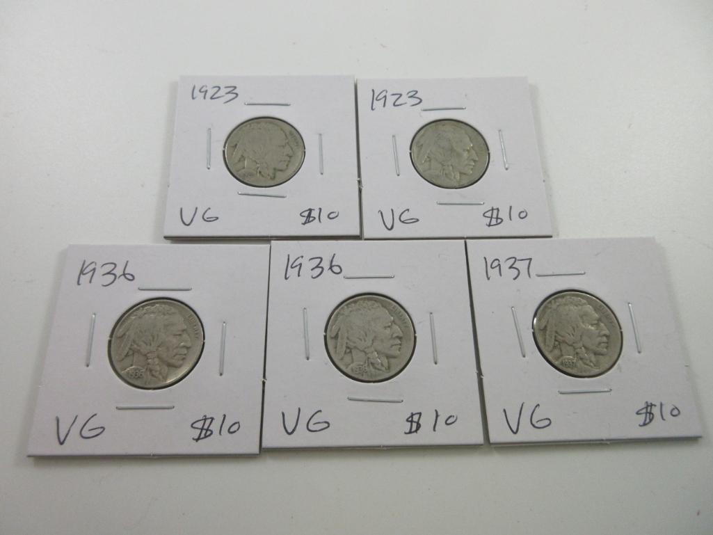 Early Buffalo Nickels - con 346