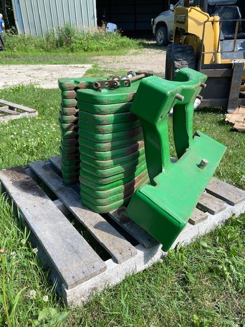 John Deere Suitcase Weights & Brackets