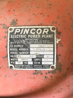 Pincor 25000 Watt PTO Generator