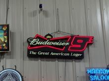 Budweiser Great American Lager Sign