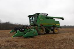 JD 9510 Maximizer Combine, grain head sold separately as Lot 2