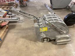 Soff Cut concrete saw, model X460.