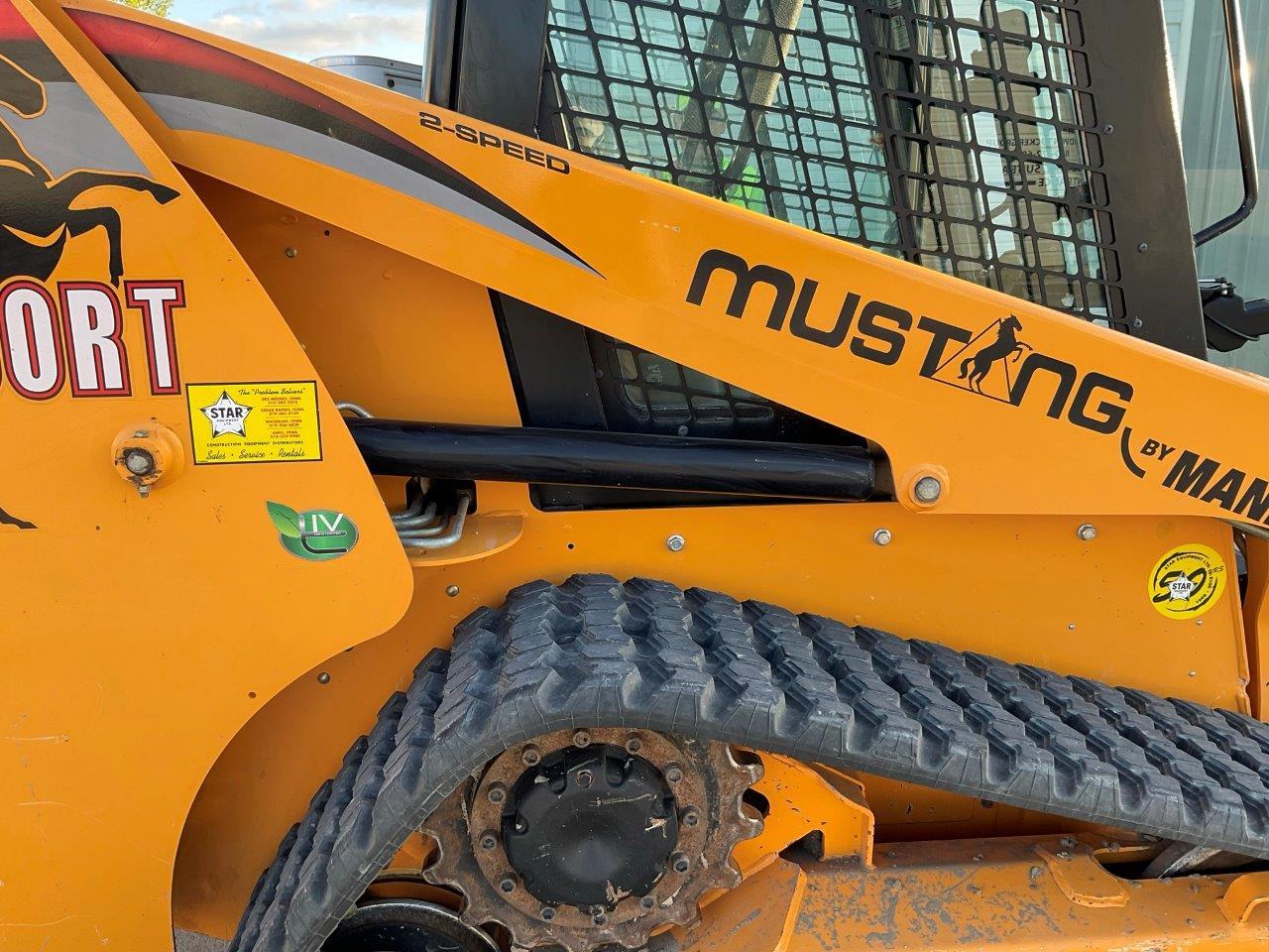 2019 Mustang skid loader, Model 1650RT.