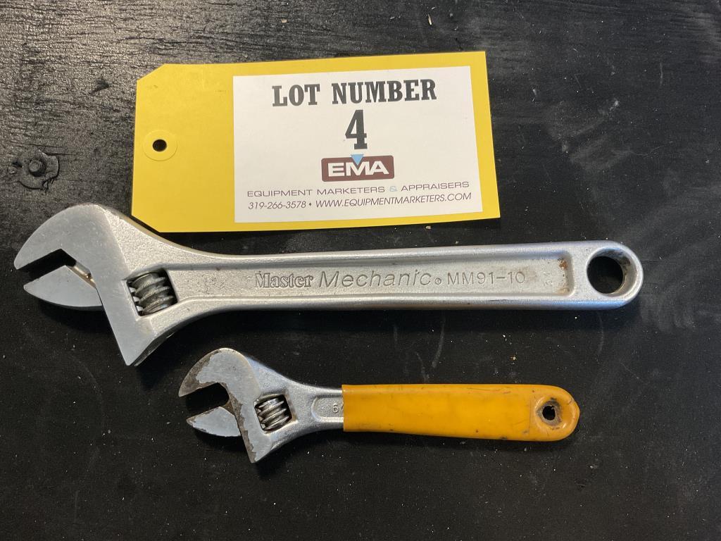 Adjustable wrenches