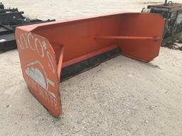 Snow Plow Attachment Snow plow skid steer attachment. 7405 Location: Atasco