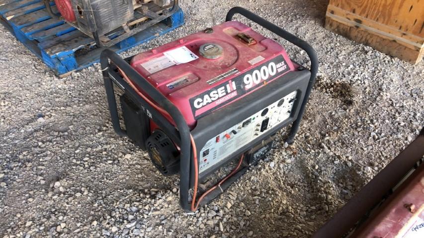 Generator Case 9000 R710"DP N/A 406Hrs Gas Powered 420cc Eng., 7100 Watts,