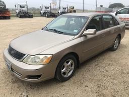 2001 Toyota Avalon Xl VIN: 4T1BF28B41U163152 Odometer States: 223,339 Color