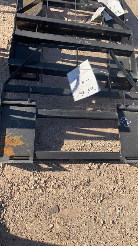 Skid Steer Forklift Attachment Plate Location: Odessa, TX