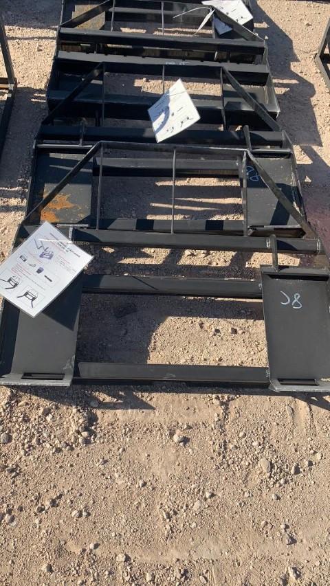 Skid Steer Forklift Attachment Plate Location: Odessa, TX