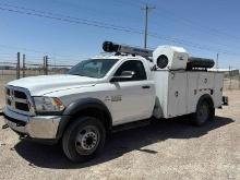 2015 DODGE 5500 RAM SERVICE TRUCK