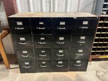 (4) FILING CABINETS