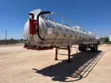 2006 DRAGON 150 BBL ALUMINUM VACUUM TANK TRAILER