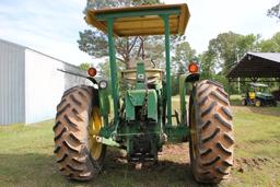 John Deere 4020 2 Post Canopy Top, Power Shift Trans Console Model, Wide Fr