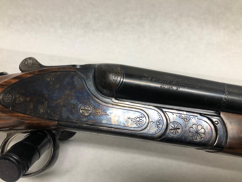 Dehann 20ga side by side shotgun, SN# 11C0493