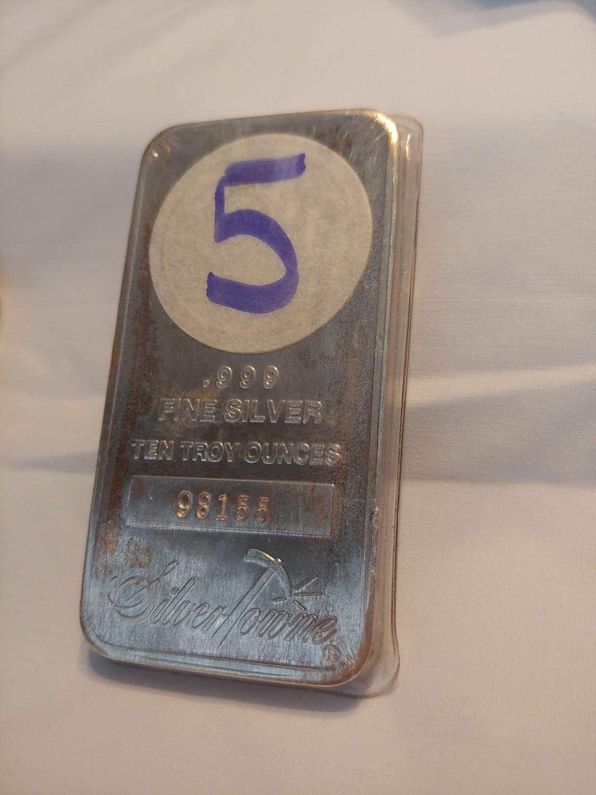 SilverTowne Silver Bar - 10oz