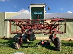 Homemade International Enab high boy sprayer w/60? booms (2) 250gal. poly tanks, cleated narrog. & c