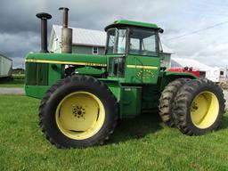 1975 JOHN DEERE 8630 4WD w/CHA, 2SCVs, 18.4-38 rubber & duals 5022Hrs. (SN 0012195R)