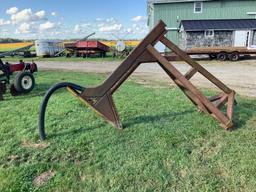 Homemade tile plow