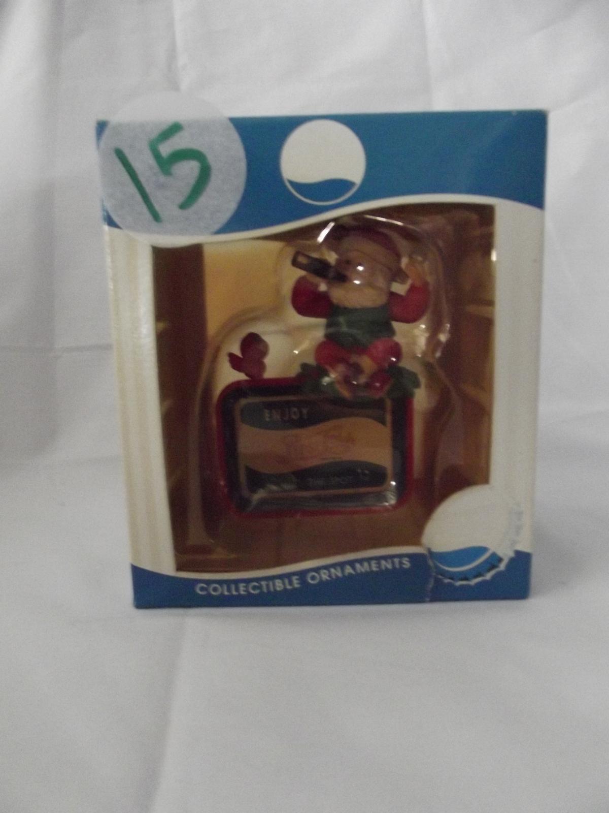 Pepsi Santa "Hit The Spot " Ornament (Faded Box)