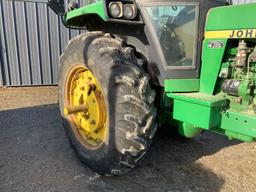 ’83 JOHN DEERE 4250 2WD, w/CHA, long axle, 2SCV’s, power shift, AM/FM Radio, 18.4-38 rubber, 3448 HR