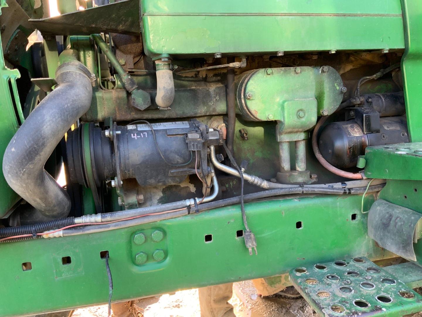 ’73 JOHN DEERE 4630 w/CHA, 2SCV’s, frt. & rear wts., 20.8-38 rubber & bolt on duals, quad trans., re