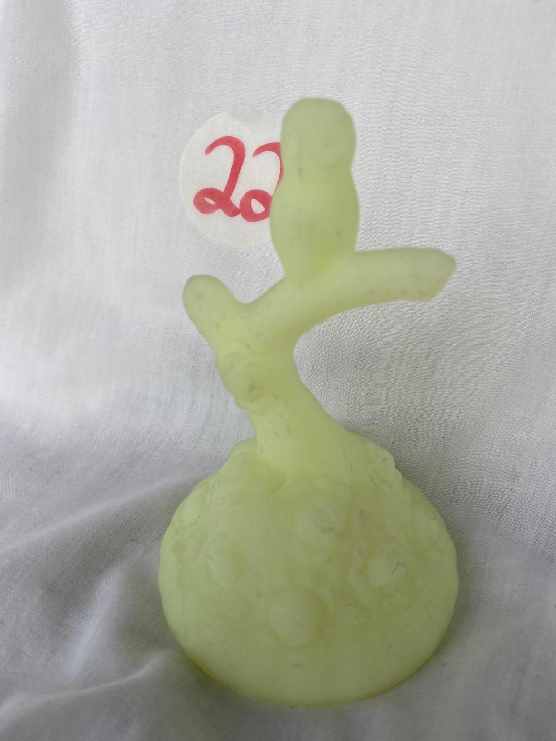 Fenton Ring Tree Owl, Lime Sherbert